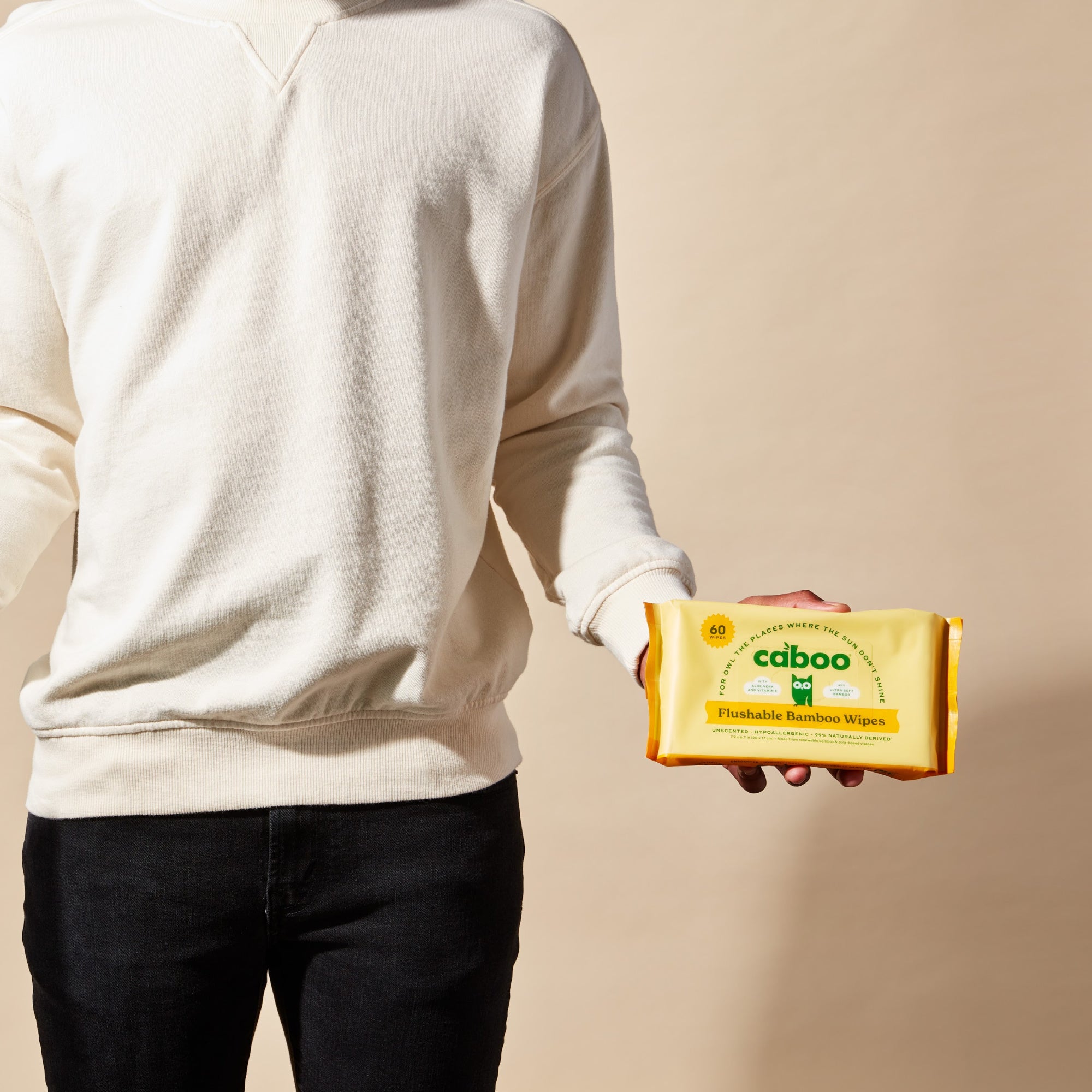 Bamboo Flushable Wipes