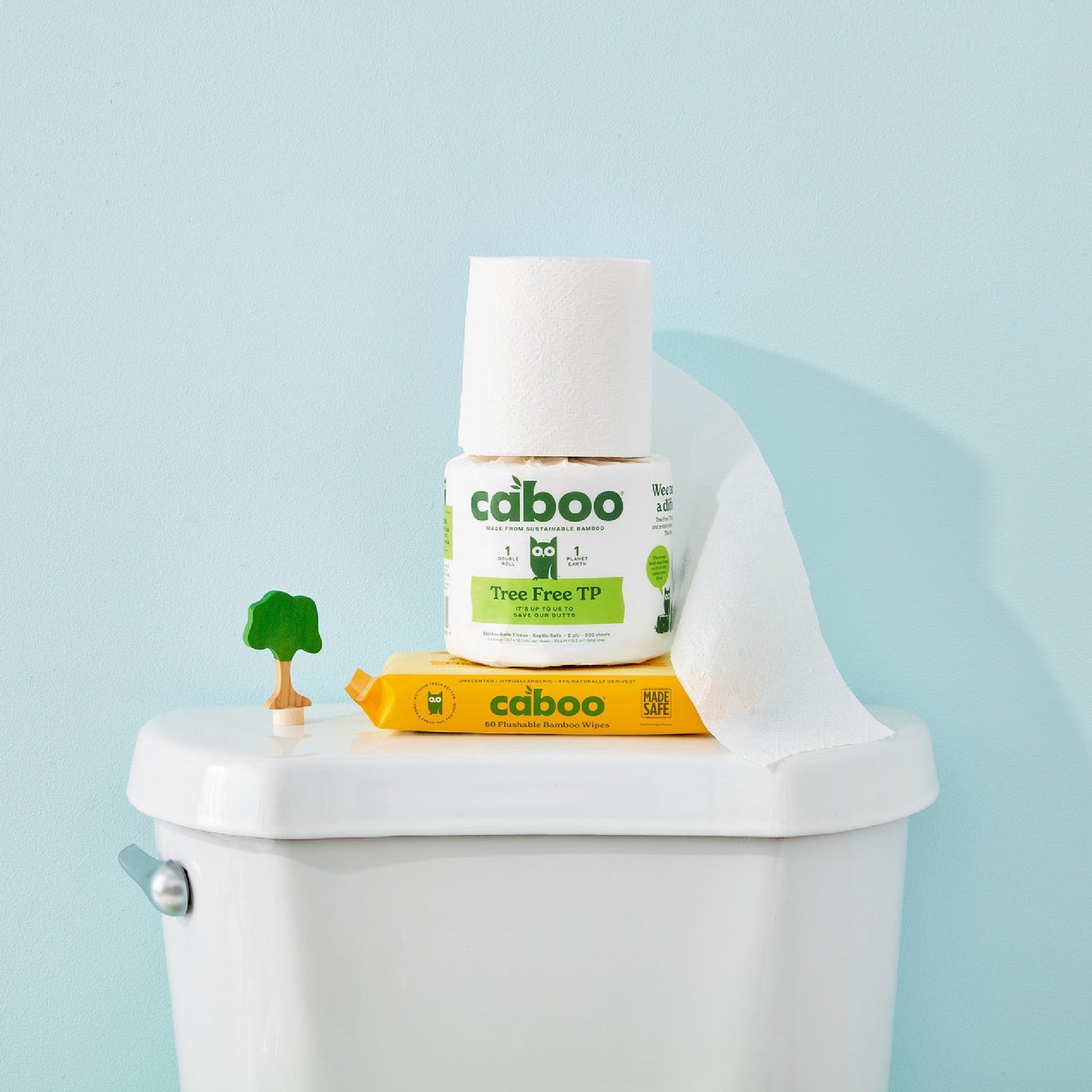Bamboo Flushable Wipes