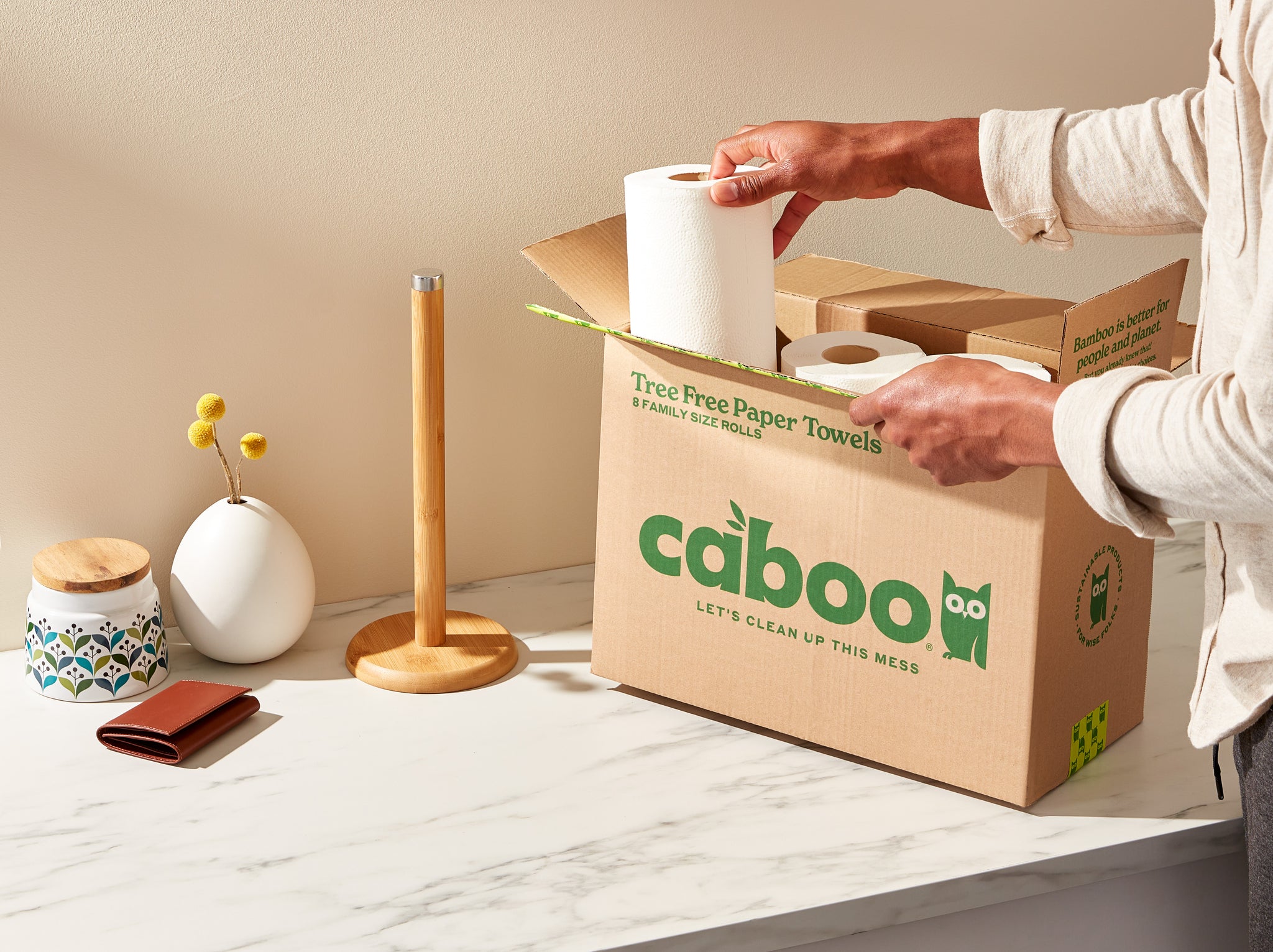 Tree-Free Paper Towels Package